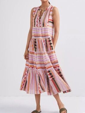 Brand New Devotion TWINS Havana Dress - Multi Lila